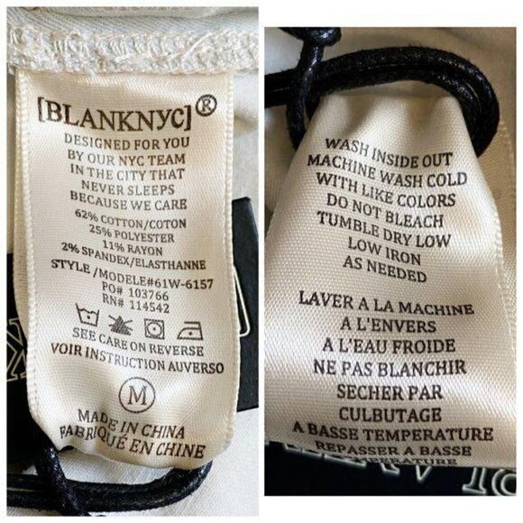 NWT BlankNYC PICK A SIDE denim jean DRESS, size Medium - Picture 9 of 11